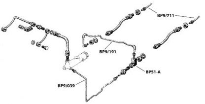 Tuyau 4,5mm de bras ARG ou ARD