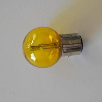 Ampoule Code/Phare à baïonette Jaune 6V 45-40 W