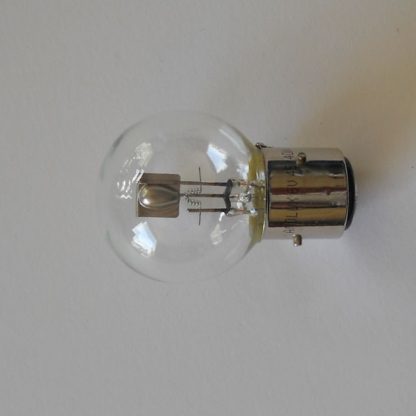 Ampoule Code/Phare BAIONETTE Blanche 6 Volts – 40-45 W