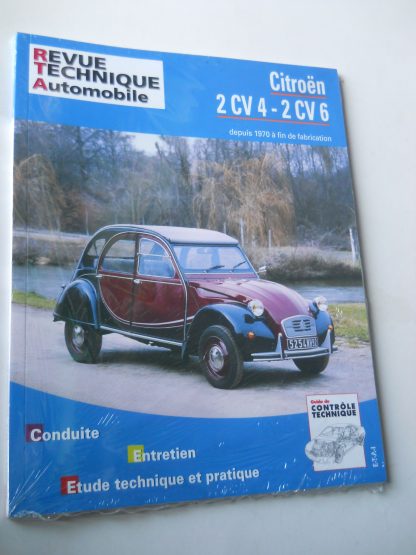 REVUE TECHNIQUE AUTOMOBILE 2CV4 2CV6